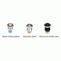 12MM Push Bottom - Led Switch - 15CM - WIRE Momentary - WK-PBS12Y - AZLED